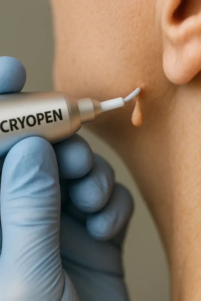 Cryopen for skin tags removal Durham speak to our team today!