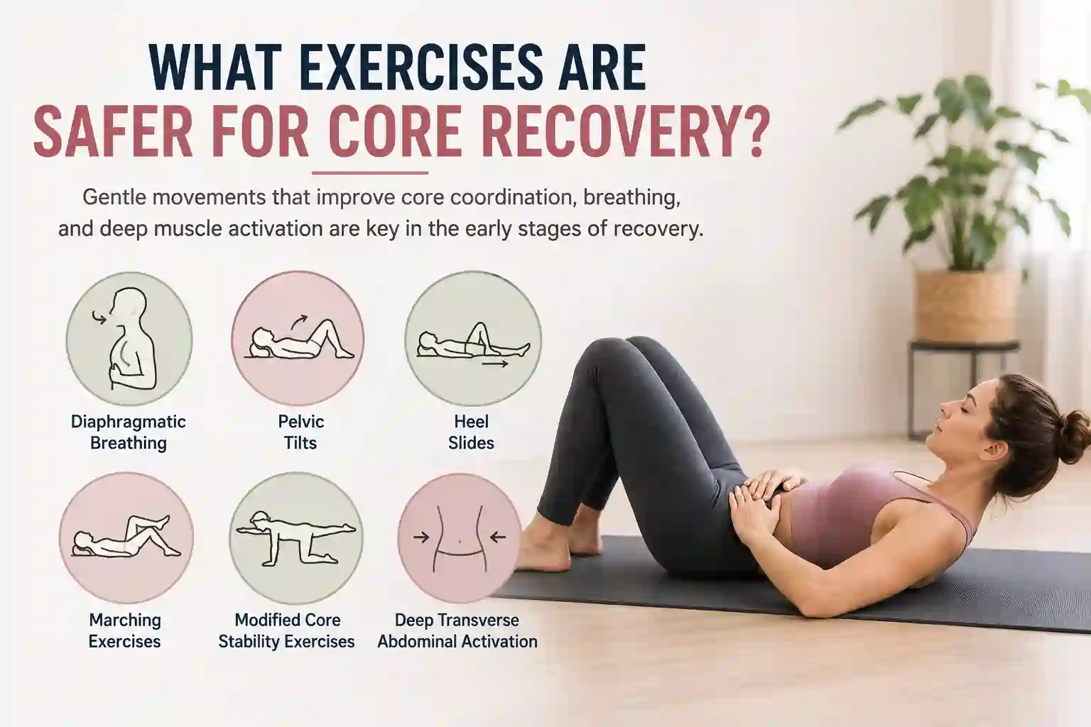 What Exercises Are Safer for Core Recovery Durham